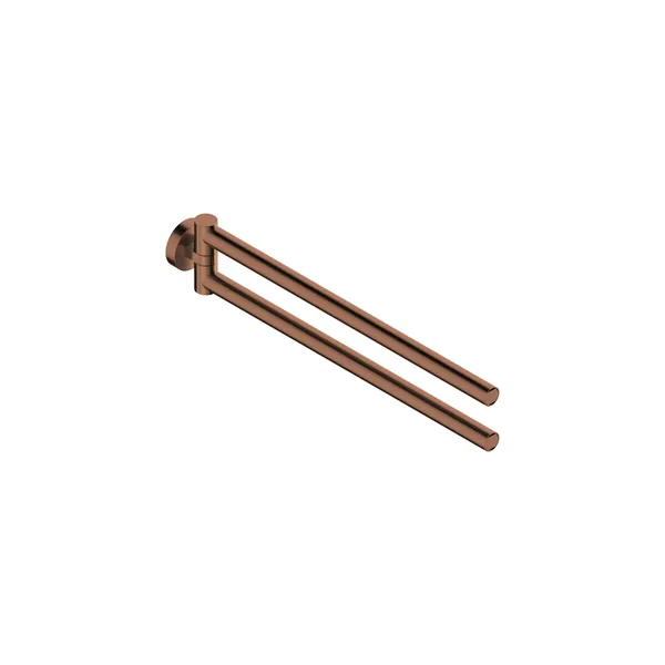 34 cm swivel towel rail in 316L stainless steel