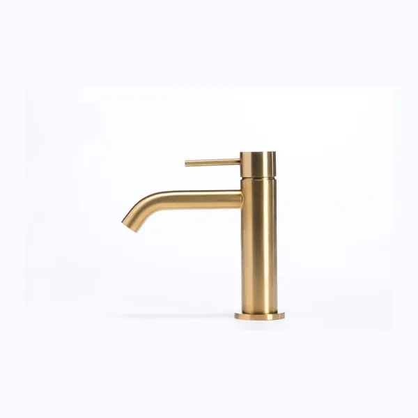 34 mm basin mixer tap in 316L stainless steel