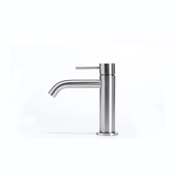 34 mm basin mixer tap in 316L stainless steel