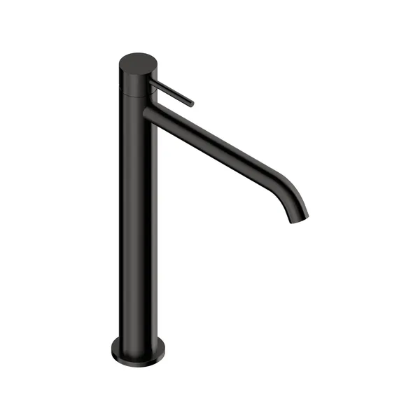 308 mm tall basin mixer tap in 316L stainless steel