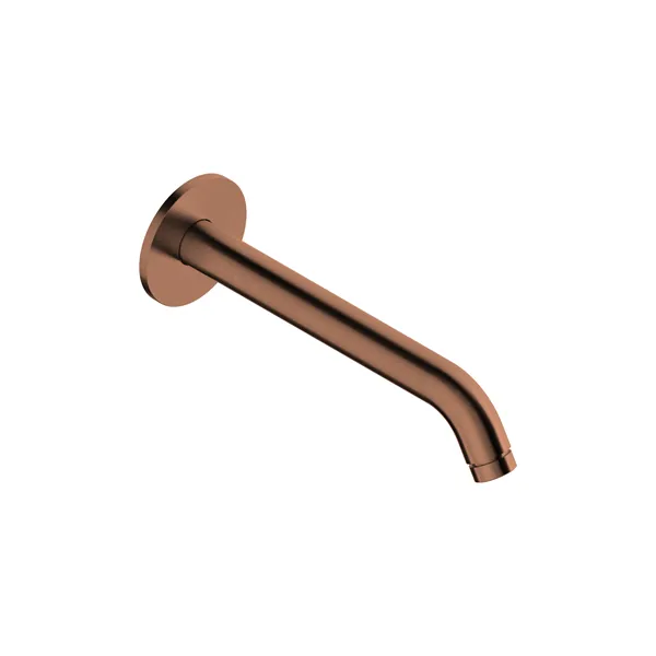 20 cm wall shower arm in 316L stainless steel