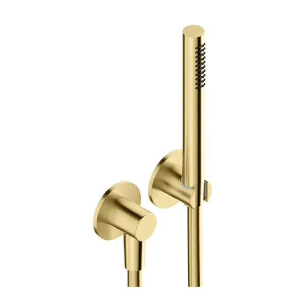 Shower kit in 316L stainless steel with 65 mm escutcheon