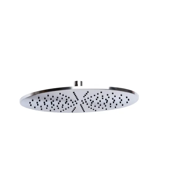 Round shower head, 30 cm diameter in 316L stainless steel