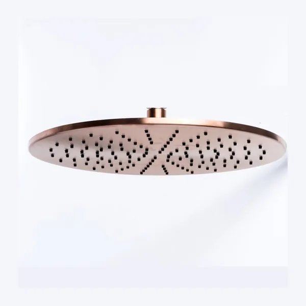 Round shower head, 30 cm diameter in 316L stainless steel
