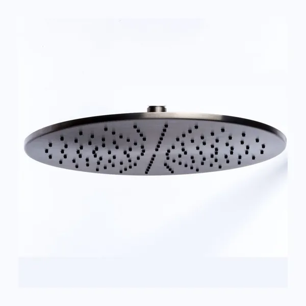 Round shower head, 30 cm diameter in 316L stainless steel