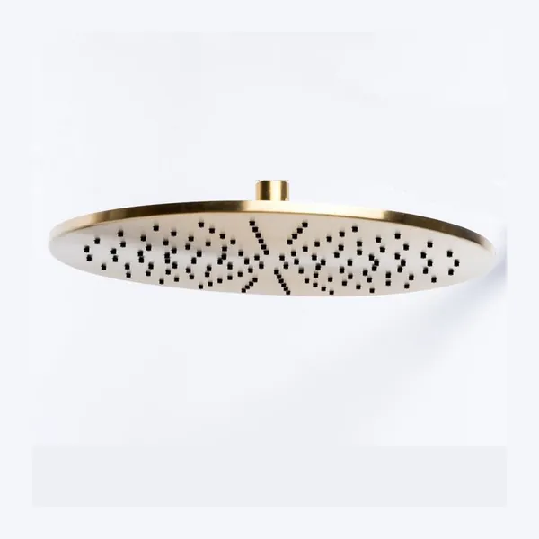 Round shower head, 30 cm diameter in 316L stainless steel