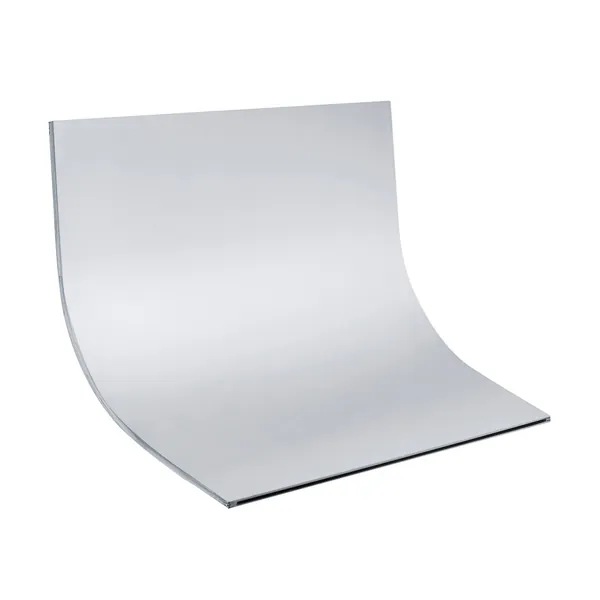 Wall-mounted waterfall spout in stainless steel
