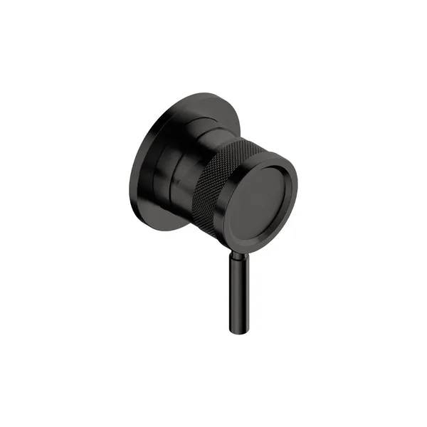 Recessed single lever mixer with top outlet