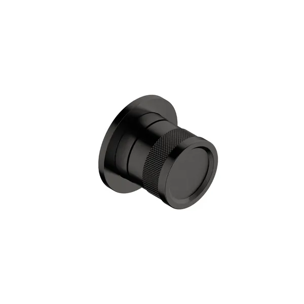 Flush-mounted 2-way rotary diverter with stainless steel 316L stop