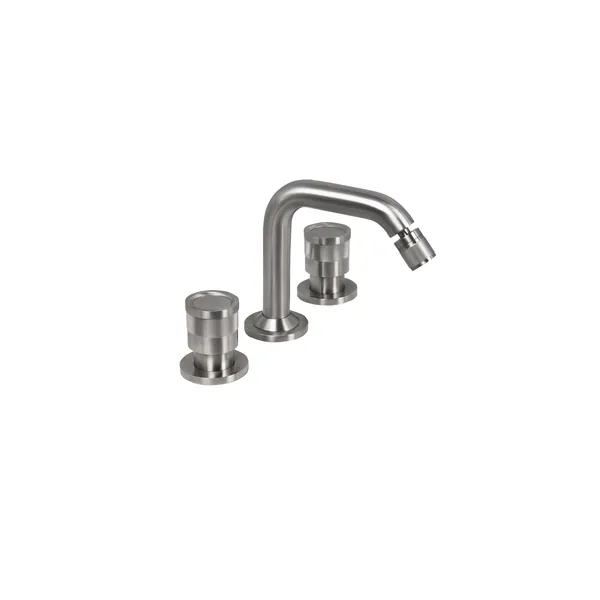 3-hole 316L stainless steel bidet mixer