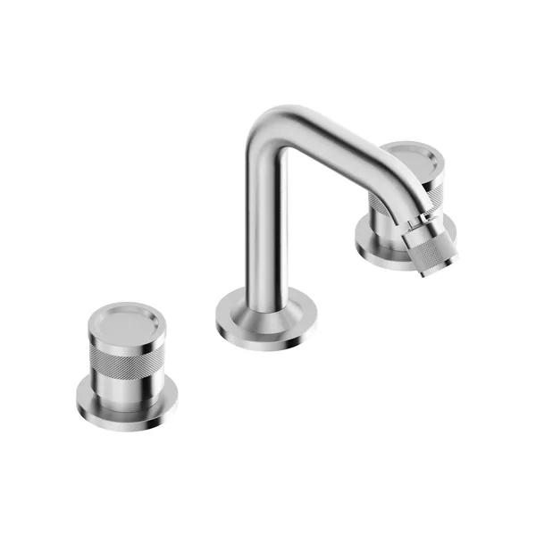 3-hole 316L stainless steel bidet mixer