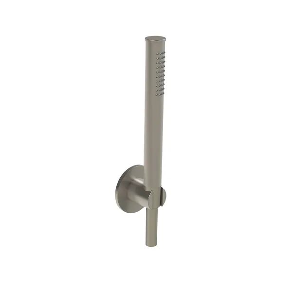 Shower set in 316L stainless steel with shower holder.