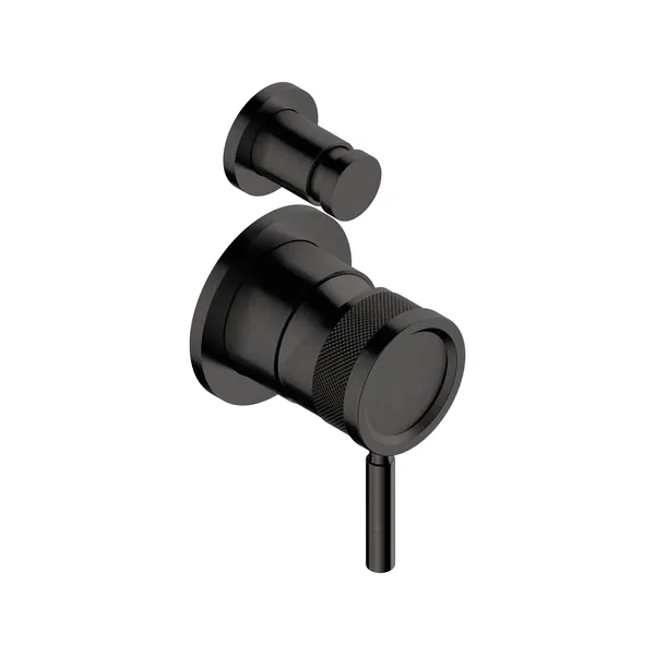2-way recessed single lever mixer with diverter