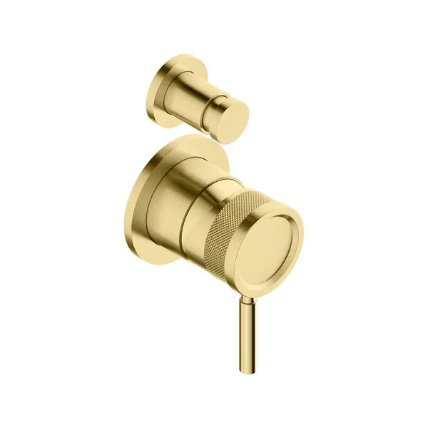 2-way recessed single lever mixer with diverter