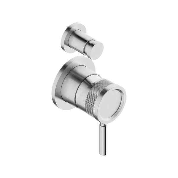 2-way recessed single lever mixer with diverter