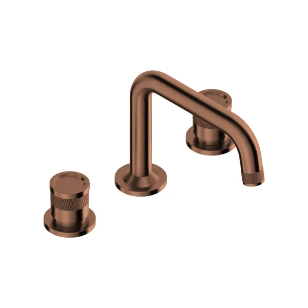 3-hole basin mixer with low spout