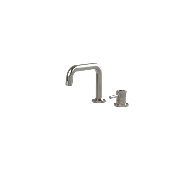 2-hole washbasin mixer with low spout