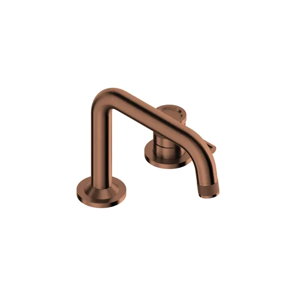 2-hole washbasin mixer with low spout