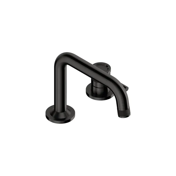 2-hole washbasin mixer with low spout