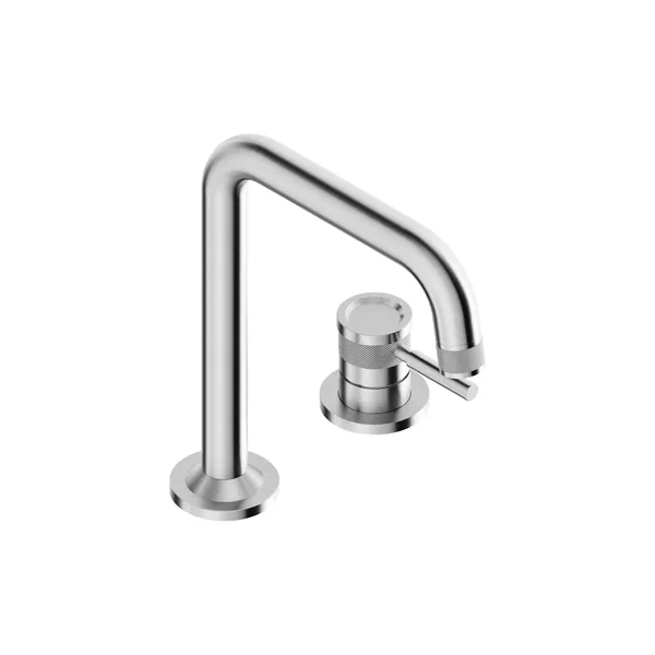 2-hole washbasin mixer with high spout