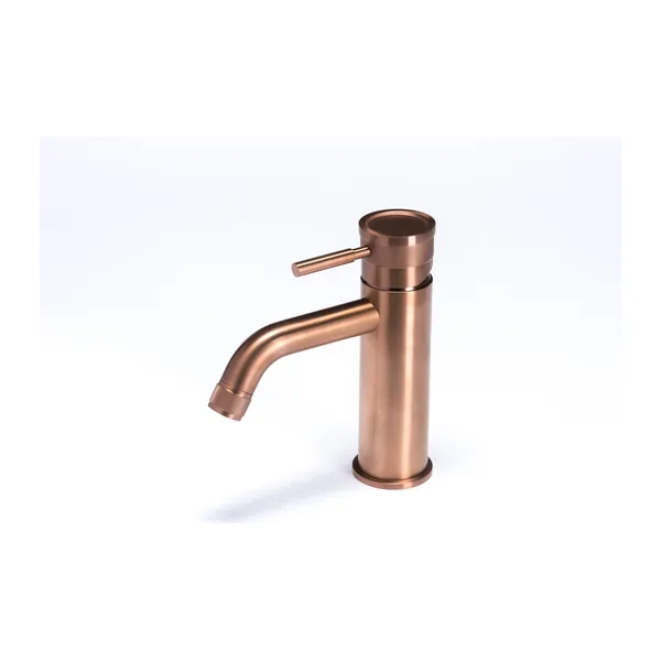 Washbasin mixer in 316L stainless steel without drain