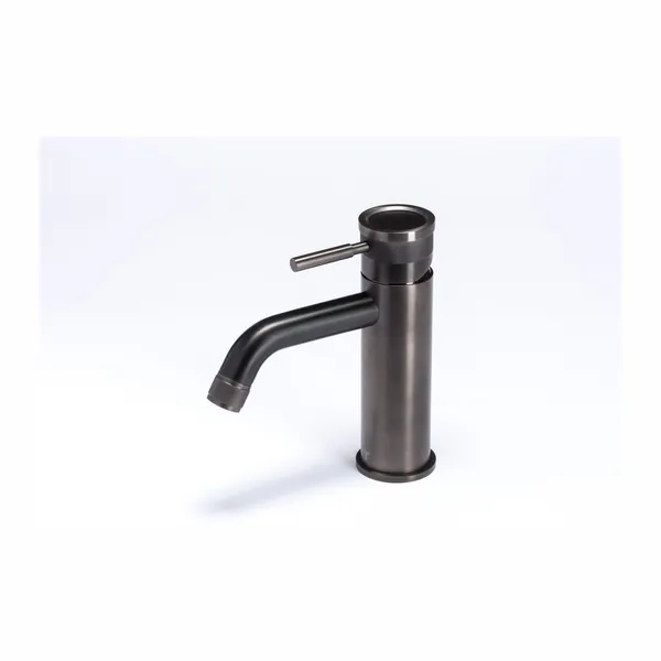 Washbasin mixer in 316L stainless steel without drain