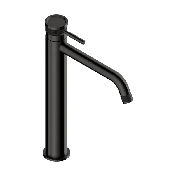 High washbasin mixer in 316L stainless steel