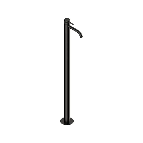 Floor-standing washbasin mixer in 316L stainless steel