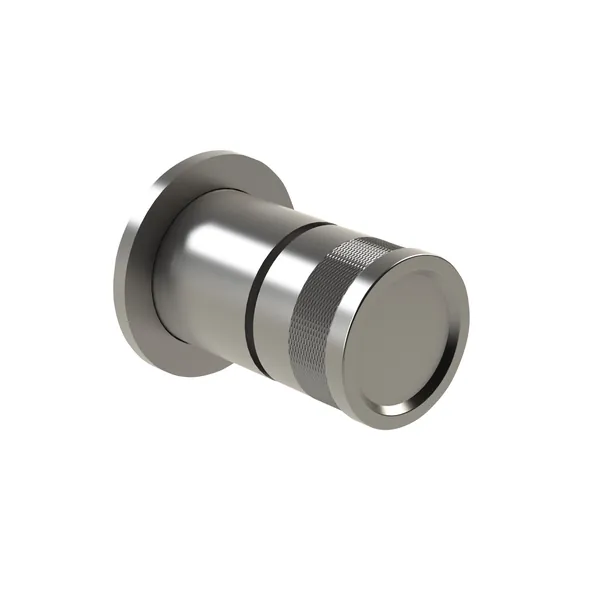 Flush-mounted 3-way rotary diverter in 316L stainless steel