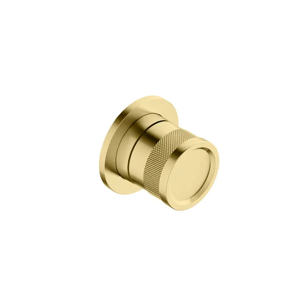 Flush-mounted 3-way rotary diverter in 316L stainless steel