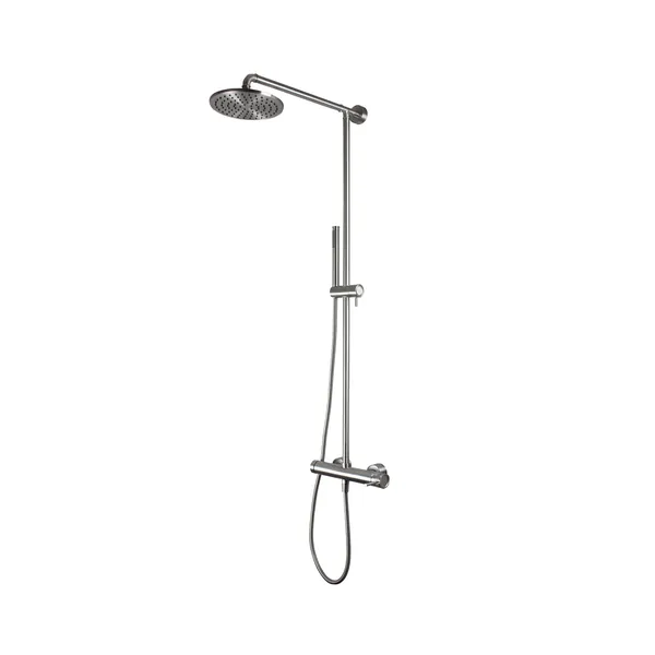 shower column with 316L stainless steel sliding device