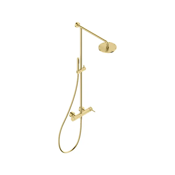 shower column with 316L stainless steel sliding device