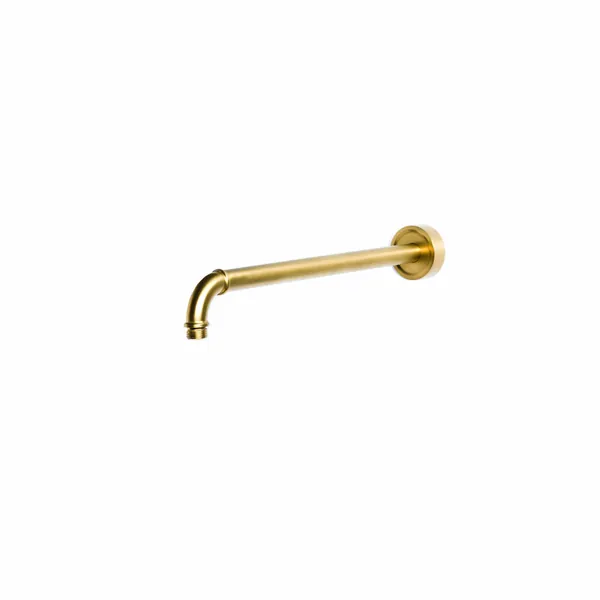 40 cm long wall-mounted shower arm in 316L stainless steel