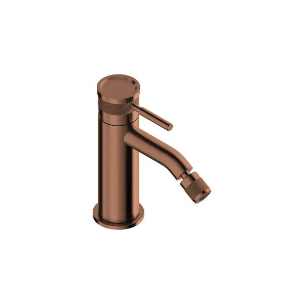 Bidet mixer in 316L stainless steel