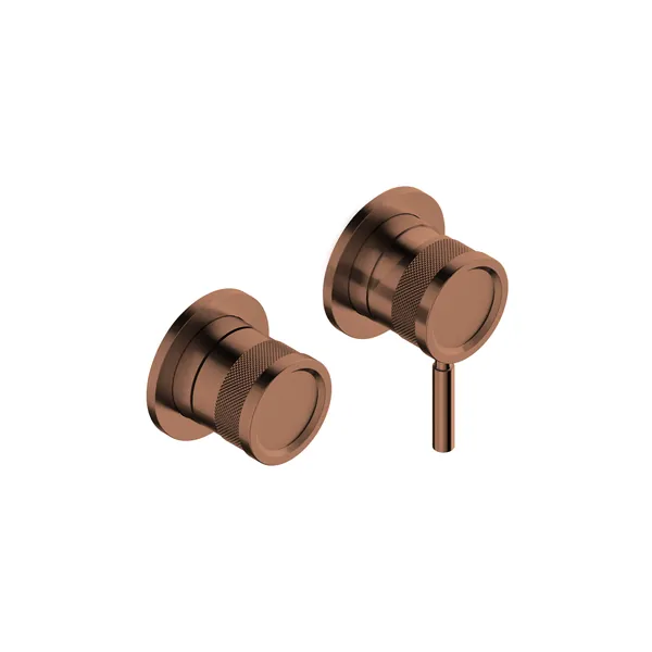 2-way recessed single lever with rotary diverter