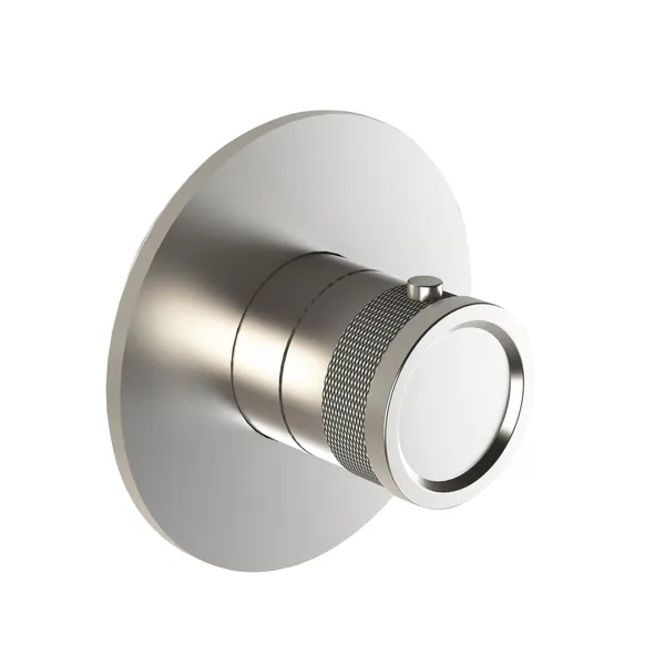 Recessed 1-way thermostatic mixer in 316L stainless steel