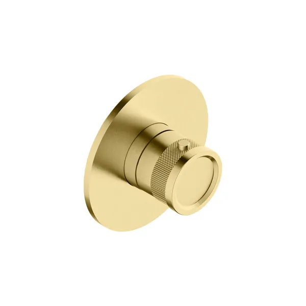 Recessed 1-way thermostatic mixer in 316L stainless steel