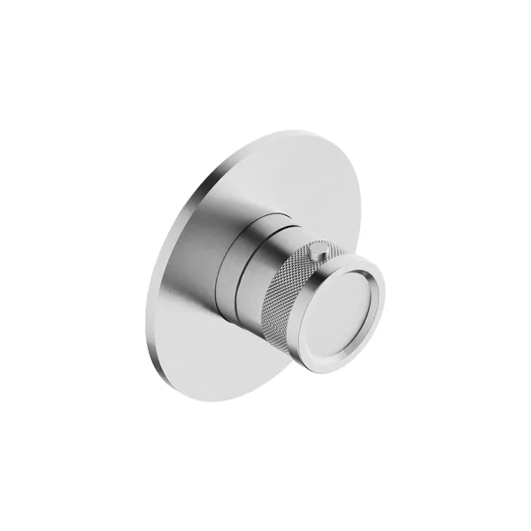 Recessed 1-way thermostatic mixer in 316L stainless steel