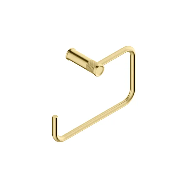 Ring-shaped towel rail in 316L stainless steel
