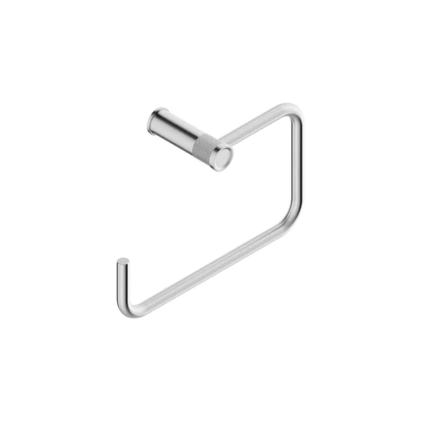Ring-shaped towel rail in 316L stainless steel