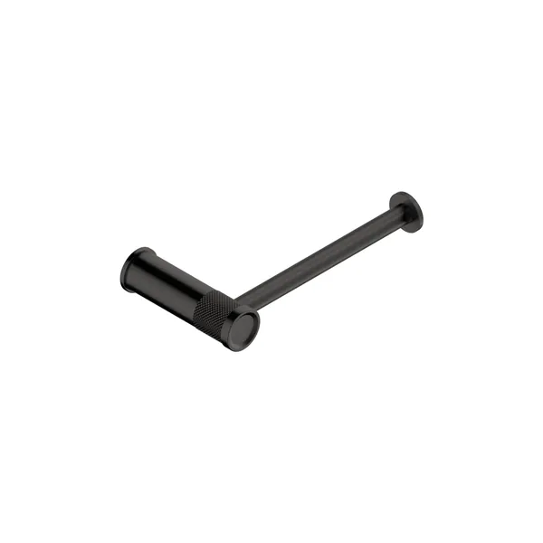 Single wall-mounted roll holder in 316L stainless steel.