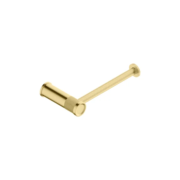 Single wall-mounted roll holder in 316L stainless steel.