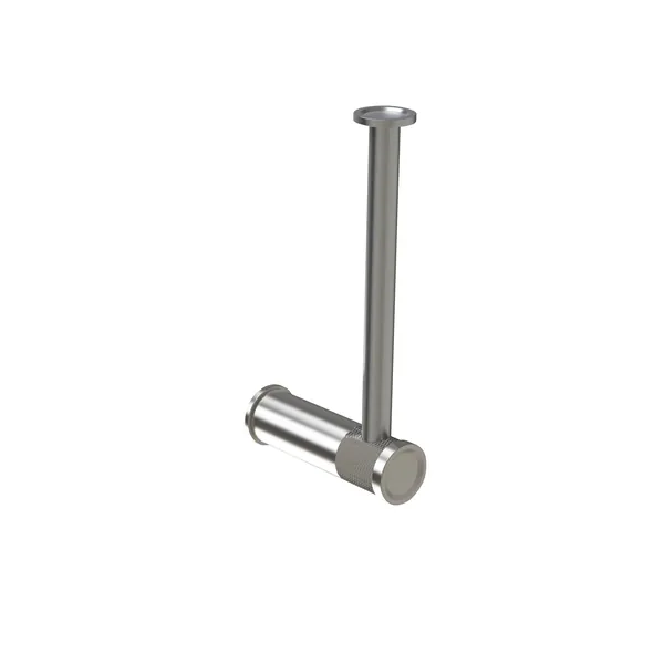 Vertical wall-mounted roll holder in 316L stainless steel