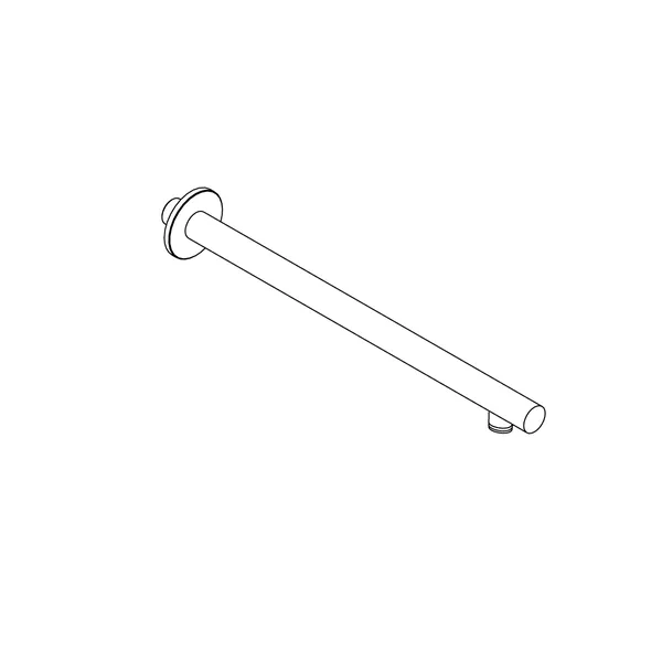 Terme 350 mm Horizontal Wall Arm for Fixed Shower Heads