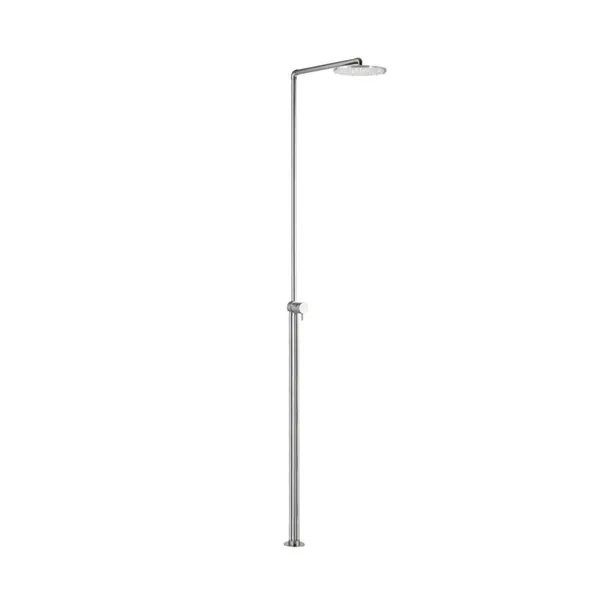 Terme Freestanding Shower Column with Mixer and Overhead Head
