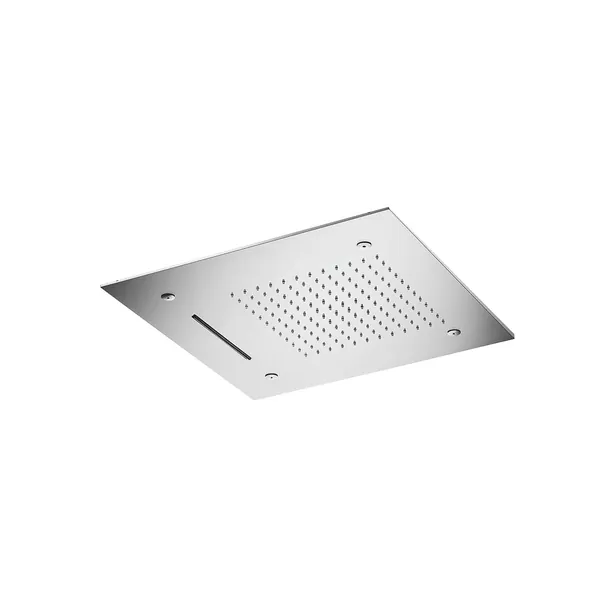 Terme Wide 500 x 500 mm Ceiling Rainfall and Waterfall Head