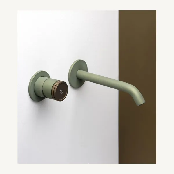 Scoglio Wall Mounted Basin Set with 160mm Spout, 316L