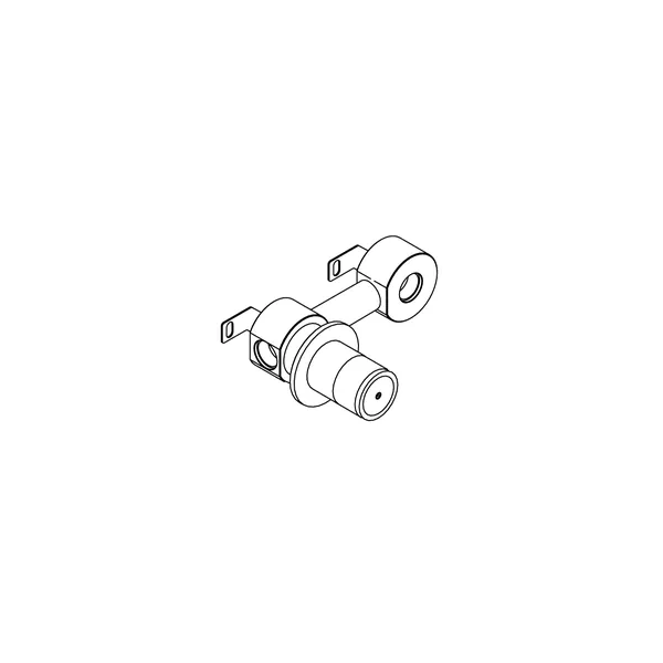 Scoglio Concealed Wet Room Mixer Without Spout