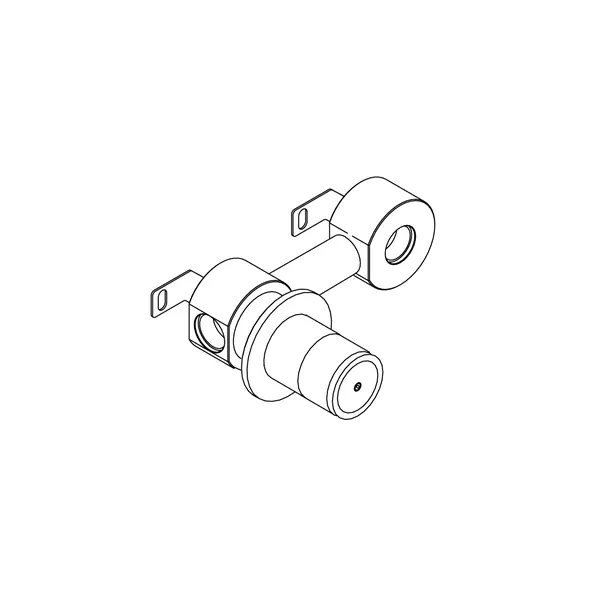 Scoglio Concealed Wet Room Mixer Without Spout