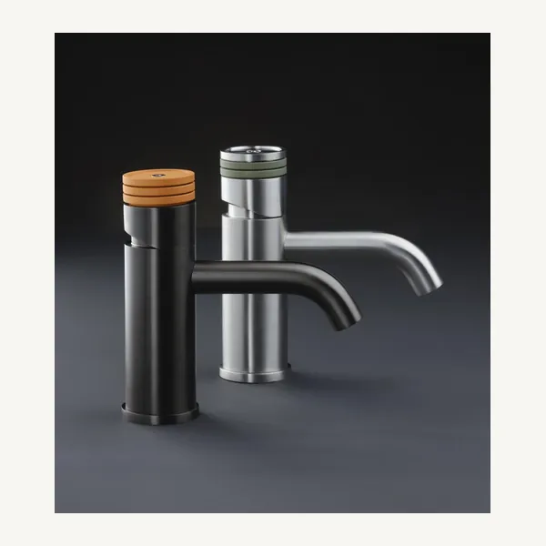 Scoglio Deck Mounted Basin Mixer Without Drain, 316L